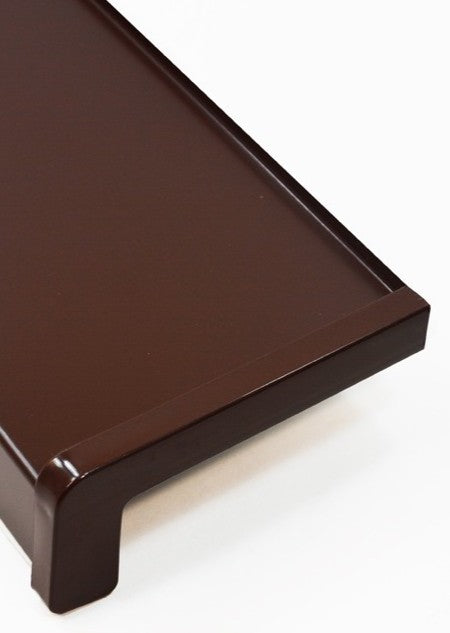 mit PVC Endkappen
